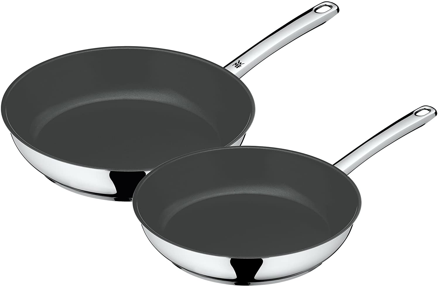 WMF Devil Pfannen Set 2 teilig Ø 28 & 24 cm Bratpfanne alle Herdarten auch Induktion Antihaft NEU