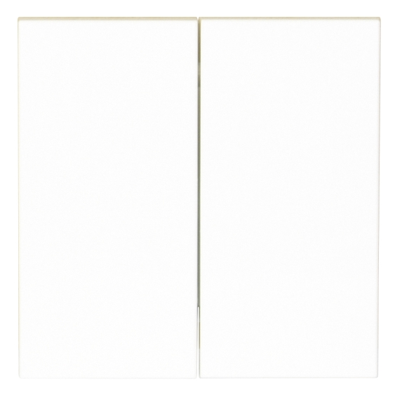 OPUS® 55 Wandsender für Apple Home Kit mit Serienwippe polarweiß