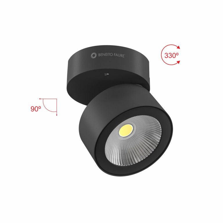 Beneito Faure LED Deckenleuchte CONCORD 14W 40º color switch