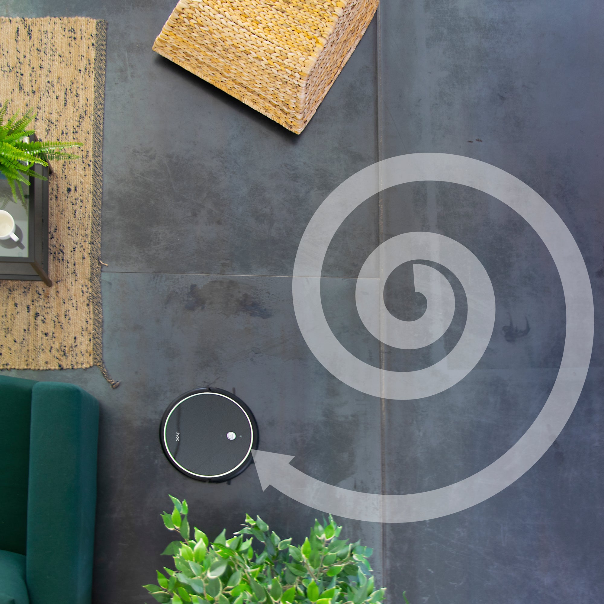 Pro Saugroboter mit Wischfunktion, App &amp; Alexa Steuerung, Mapping, bis zu 2 Std saugen oder wischen, Staubsauger-Roboter für Hartböden &amp; Teppich