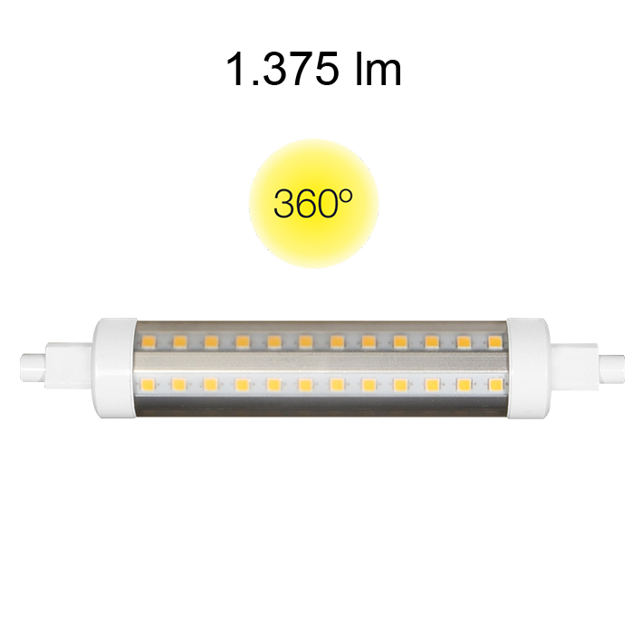 BENEITO LED 13 Watt RX7S 138mm 220V 360º LED