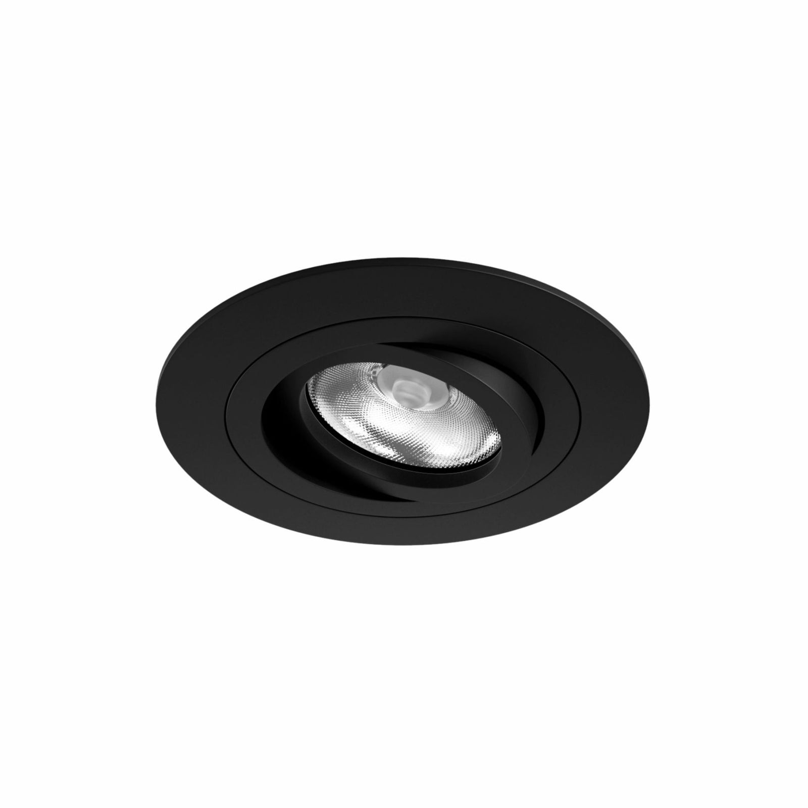 LED Deckeneinbauleuchte | 5W LED Leuchtmittel inklusive hochwertigem Aluminium Einbauring | passt zu jedem Interieur | in schwarz, weiß oder gebürstetem Aluminium | einzel oder Gruppenmontierung