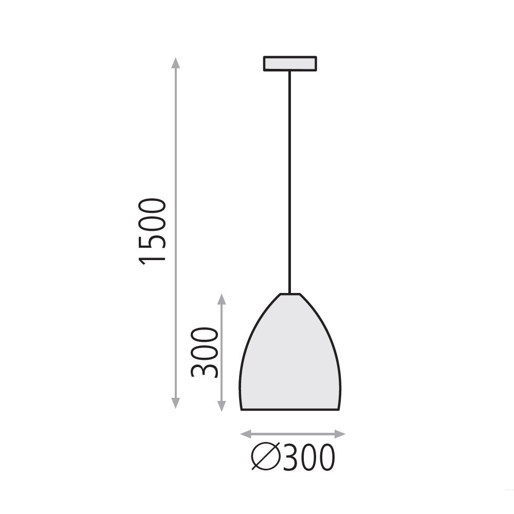 LED Hängeleuchte ENON E27