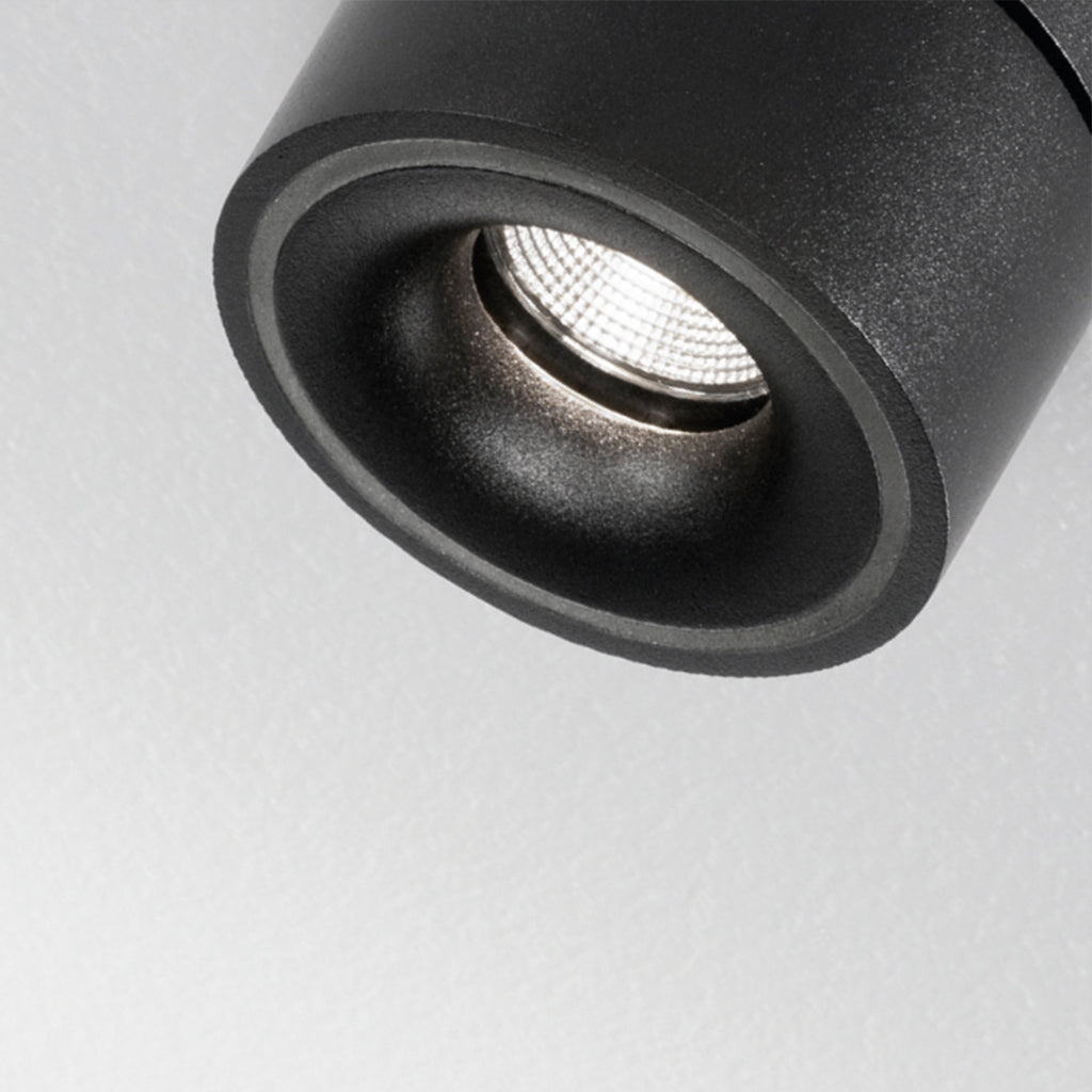 CLIPPO S LED-Wand- und Deckenstrahler, mit dim to warm LED 9,5W weiß