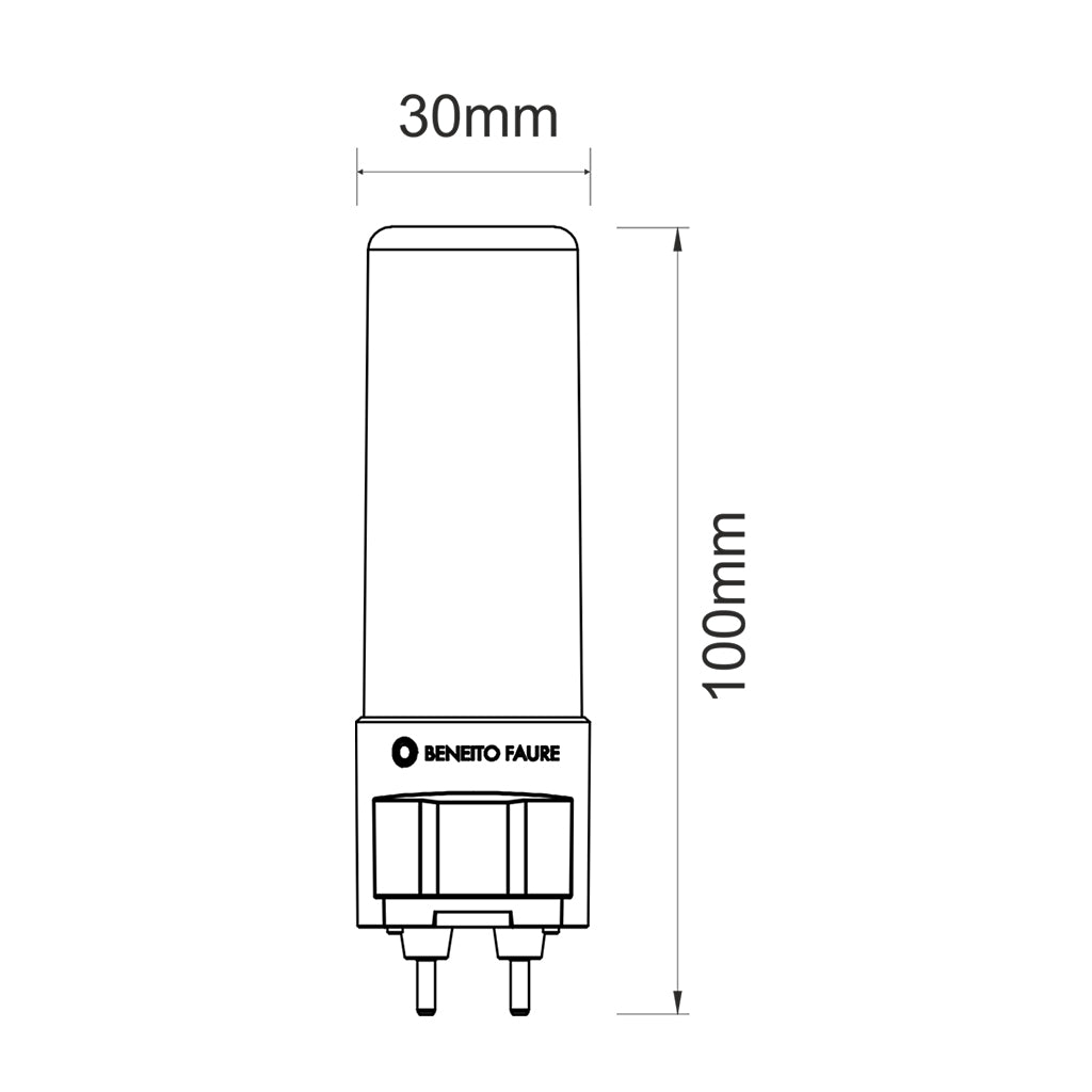 BENEITO LED 10 Watt G12 passt für Fassungen von CDM-T HQI-T HCI-T