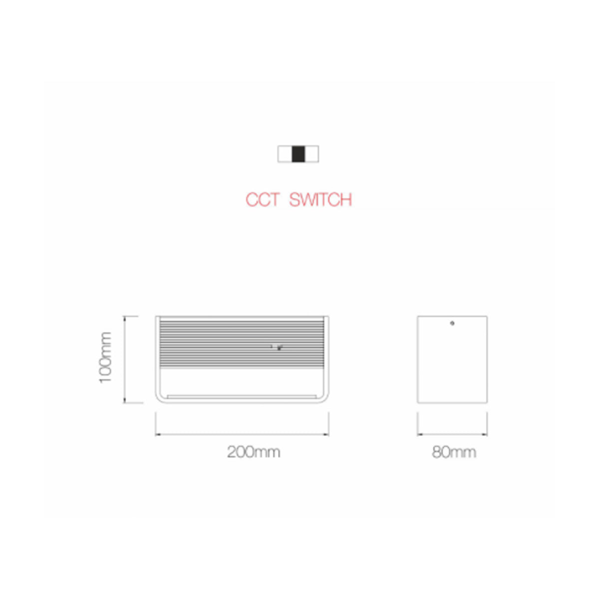 Beneito Faure ICON LED Wandleuchte 7W 200-240V color switch