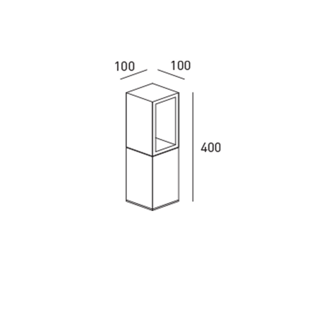 DLS Lighting LED Pollerleuchte Webster 400